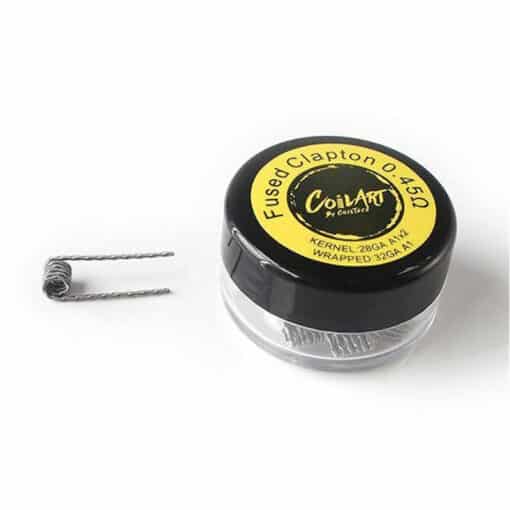 Coilart Pre-Made Fused Clapton Coils 0.45 Ohm