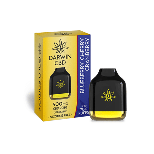 Darwin 500Mg Cbd + Cbg Cube Disposable 700 Puffs