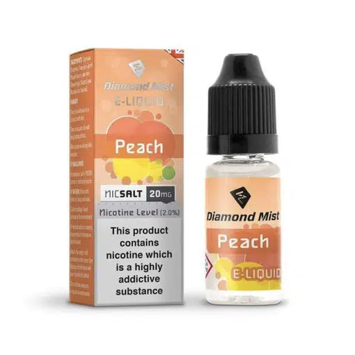 Diamond Mist Salts - Peach 10Ml 20Mg Nic Salt