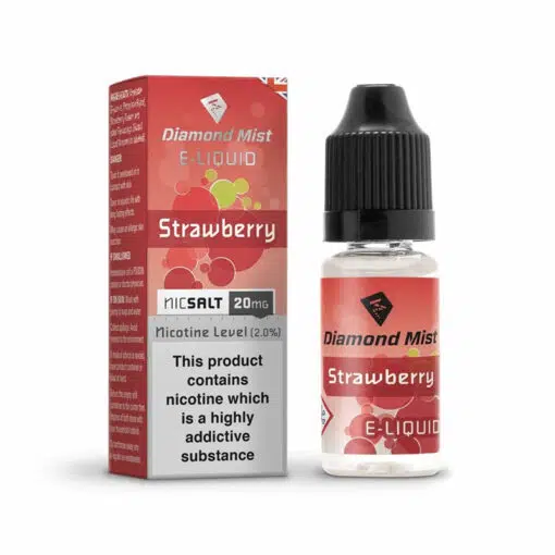 Diamond Mist Salts - Strawberry 10Ml 20Mg Nic Salt