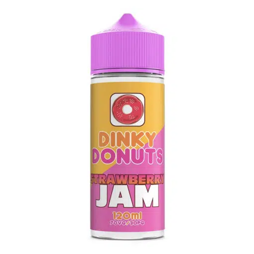 Strawberry Jam Donut 100Ml 0Mg Short Fill