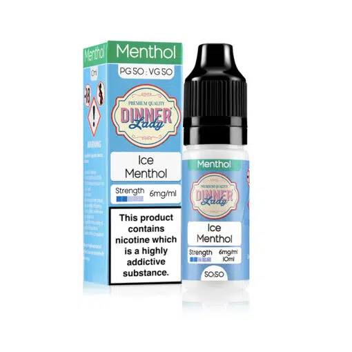 Dinner Lady 50/50 - Ice Menthol 10Ml