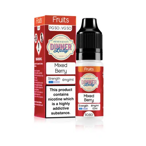 Dinner Lady 50/50 - Mixed Berry 10Ml