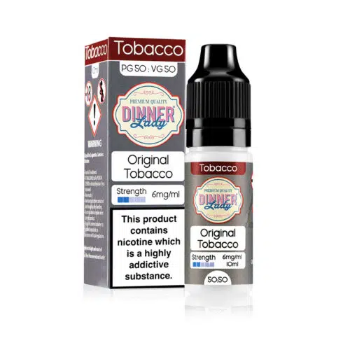 Dinner Lady 50/50 - Original Tobacco 10Ml