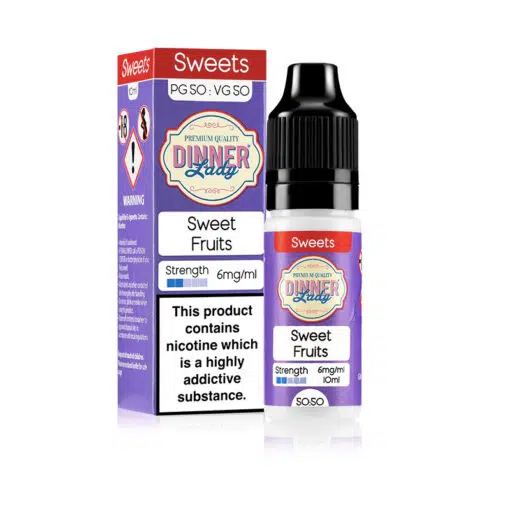 Dinner Lady 50/50 - Sweet Fruits 10Ml
