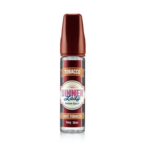 Dinner Lady - Cafe Tobacco 50Ml 0Mg Short Fill