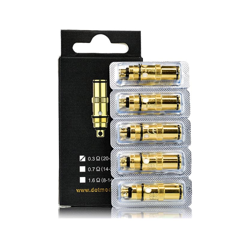 Dotmod DotAIO Coils (5 Pack) ELiquids UK