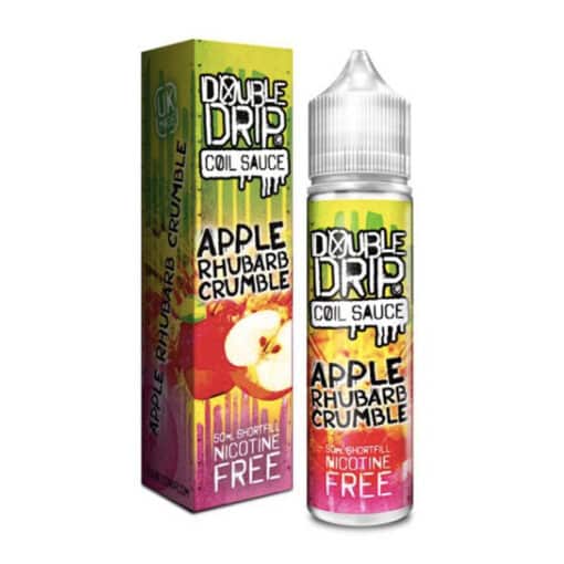 Double Drip Apple Rhubarb Crumble 50Ml