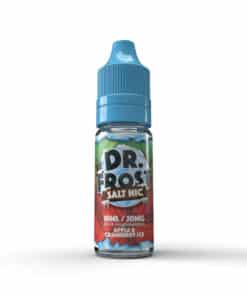 Apple & Cranberry Ice 10ml By Dr Frost Salt Nic E-Liquid