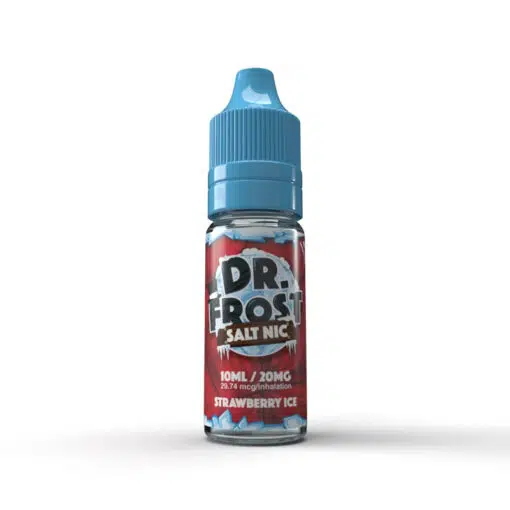 Strawberry Ice 10Ml By Dr Frost Salt Nic E-Liquid
