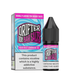 Drifter Bar Salts 10Mg Blue Razz Lemonade Ice