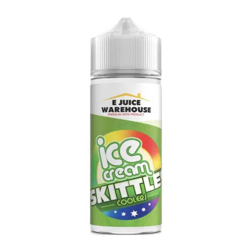 Ice Cream Skittle Coolers 100Ml 0Mg Short Fill