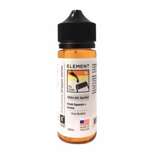 Element Emulsions Fresh Squeeze + Crema 100Ml