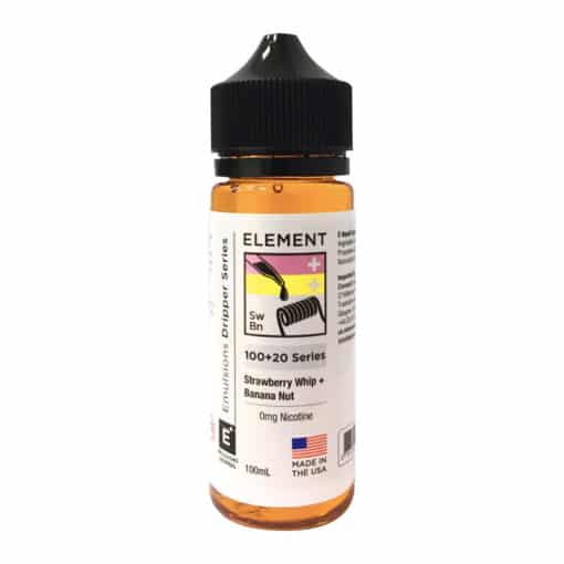 Element Emulsions Strawberry Whip + Banana Nut 100Ml