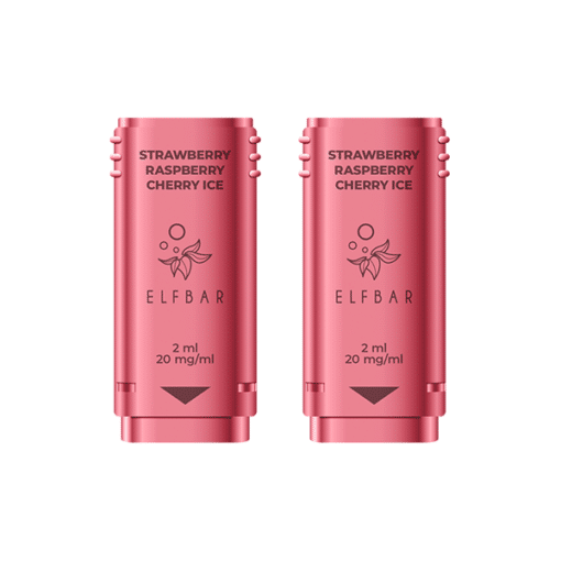Elf Bar 1200 Strawberry Raspberry Cherry Ice Replacement Pods