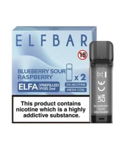 Elfa Pods Blue Sour Raspberry 2% (20mg)