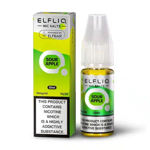 Elfliq Sour Apple Nic Salt