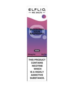 Blue Sour Raspberry Elfliq 10Ml Nic Salt By Elf Bar