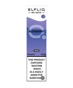Blueberry Elfliq 10Ml Nic Salt By Elf Bar