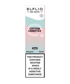 Cotton Candy Ice Elfliq 10Ml Nic Salt By Elf Bar
