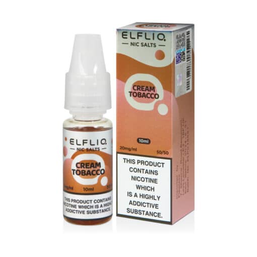 Elfliq Cream Tobacco Nic Salt