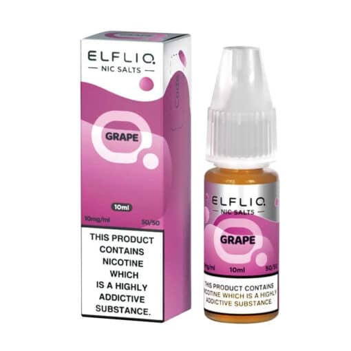 Elfliq Grape 10Ml Nic Salt