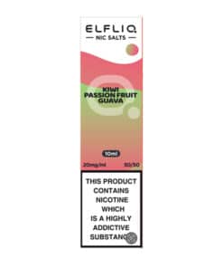 Kiwi Passionfruit Guava ELFLIQ 10ml Nic Salt By Elf Bar