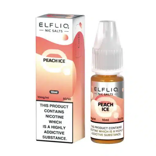 Elfliq Peach Ice 10Ml Nic Salt