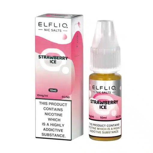 Elfliq Strawberry Ice 10Ml Nic Salt