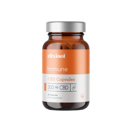 Elixinol 300Mg Cbd Immune Capsules - 30 Caps