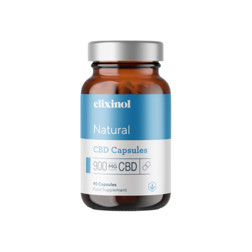 Elixinol 900Mg Cbd Hemp Oil Natural Capsules - 90 Caps