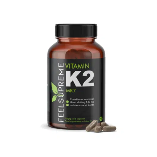 Feel Supreme 6000Ug Vitamin K2 Mk7 Capsules - 60 Caps