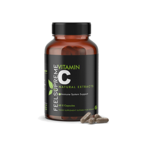 Feel Supreme 7500Mg Vitamin C Natural Extracts Tablets - 60 Caps