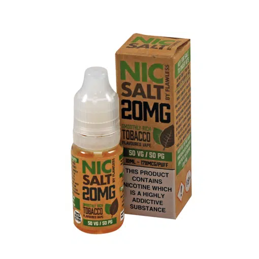 Flawless - Smooth Rich Tobacco Nic Salt 20Mg