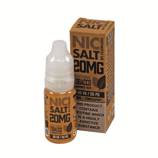 Traditional Tobacco Nic Salt 20Mg