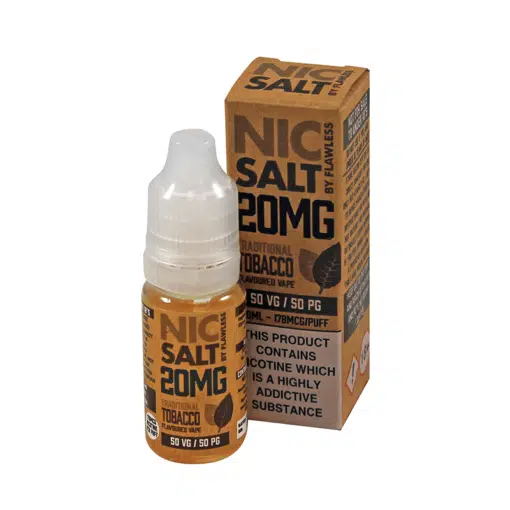 Flawless - Traditional Tobacco Nic Salt 20Mg