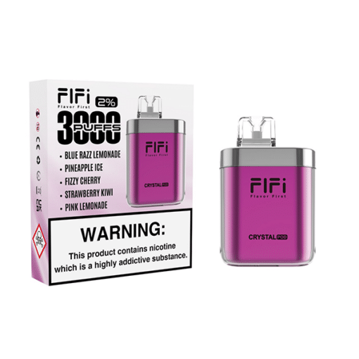 Flfi Crystal 5 In 1 Vape Kit Purple