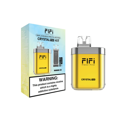 Flfi Crystal Disposable 600 Puff Banana Ice 20Mg