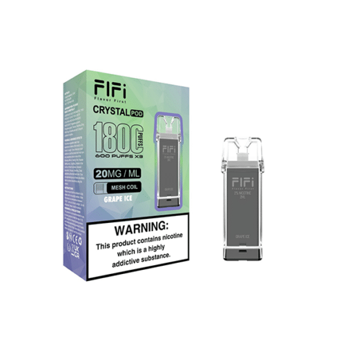 Flfi Crystal Pods 1800 Puffs Grape Ice