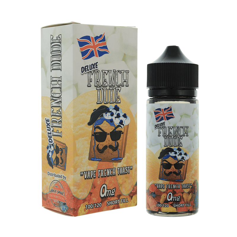 French Dude & French Dude Deluxe Review 2 Deluxe French Dude 100ml Short Fill
