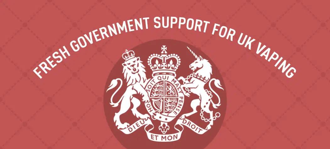 Fresh Government Support For Uk Vaping
