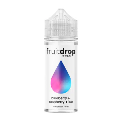Blue Raspberry Ice 100Ml Shortfill By Fruit Drop E-Liquid
