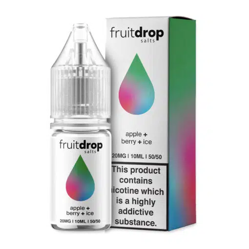 Fruit Drop Salts Apple + Berry Ice 10Mg &Amp; 20Mg Nic Salt