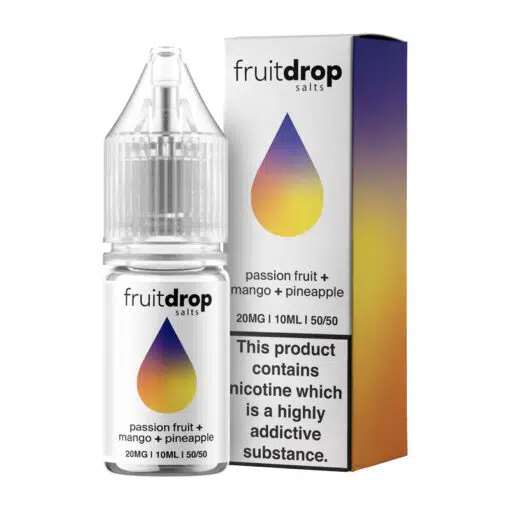 Fruit Drop Salts - Passion Fruit Mango Pineapple 10Mg &Amp; 20Mg