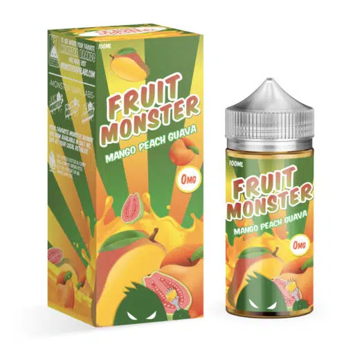Fruit Monster - Mango Peach Guava 100Ml Eliquid Short Fill