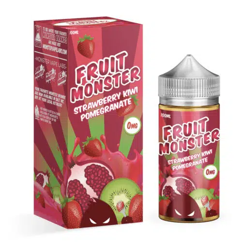 Fruit Monster - Strawberry Kiwi Pomegranate 100Ml Eliquid Short Fill