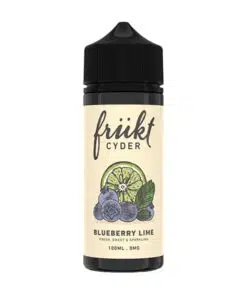 Frukt Cyder Blueberry Lime 100ml Eliquid Short Fill 0mg