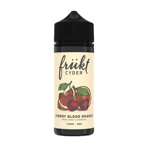 Frukt Cyder Cherry Blood Orange 100Ml Eliquid Short Fill 0Mg