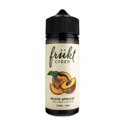 Frukt Cyder Peach Apricot 100Ml Eliquid Short Fill 0Mg