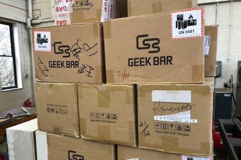 Avoiding Illegal Vapes 2 Illegal Geek Bar Pros Seized From Takeaway In Newcastle